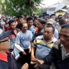 Demo Ratusan Sopir Angkot Kuningan